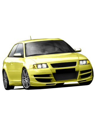 Paraurti anteriore Audi A3 96-00 Galaxy (Cod. O-FB004)