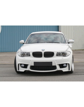 Paraurti anteriore BMW Serie 1 E81/E82/E87/E88 M1 con faretti (Cod. O-FB046)