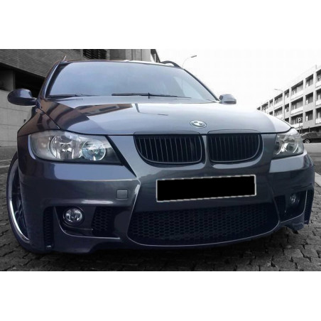 Paraurti anteriore BMW E90/E91 pre-LCI M1 type con faretti (Cod. O-FB047)