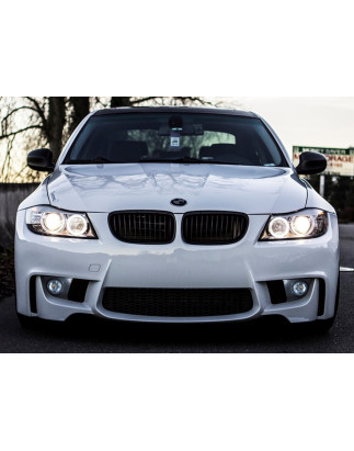 Paraurti anteriore BMW E90 / E91 Facelift M1 con faretti (Cod. O-FB627)