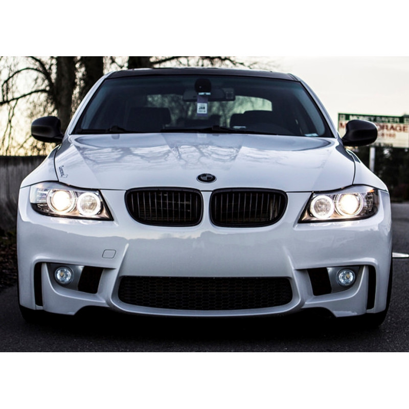 Paraurti anteriore BMW E90 / E91 Facelift M1 con faretti (Cod. O-FB627)