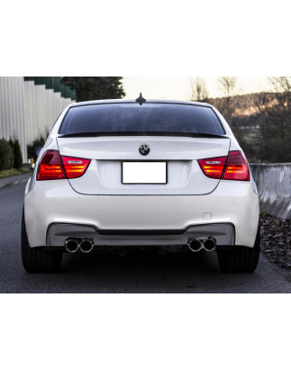Paraurti posteriore BMW E90 M1 Terminale di scarico doppio (Cod. O-RB454)