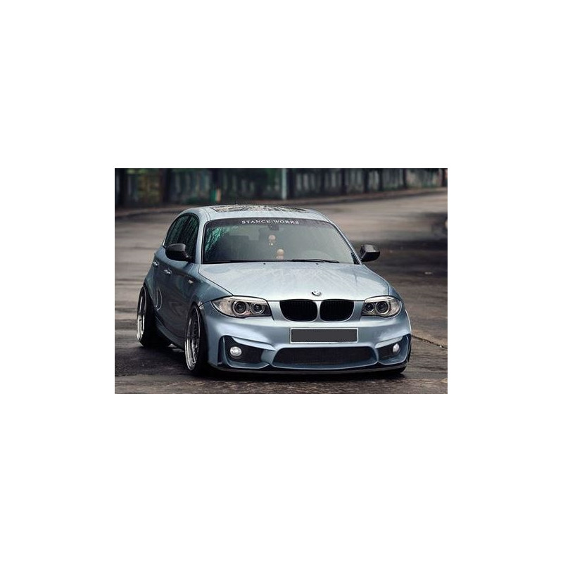 Paraurti anteriore BMW serie 1 E81/E82/E87/E88 M4 Style con faretti (Cod. O-FB715)