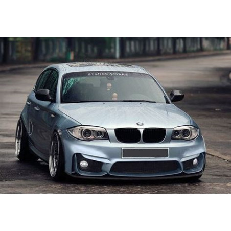 Paraurti anteriore BMW serie 1 E81/E82/E87/E88 M4 Style con faretti (Cod. O-FB715)