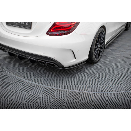 Splitters posteriori laterali Mercedes C-Class S205 63AMG  (Cod. M-ME-C-205-AMG-ES-RSD1G)