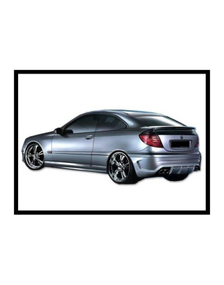 Paraurti posteriore BMW E46 M3 CSL Look (Cod. O-RB501)