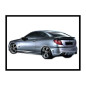Paraurti posteriore BMW E46 M3 CSL Look (Cod. O-RB501)