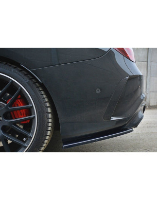 Splitters posteriori laterali Mercedes CLA A45 AMG C117 Facelift (Cod. M-ME-CLA-117F-AMG-RSD1G)
