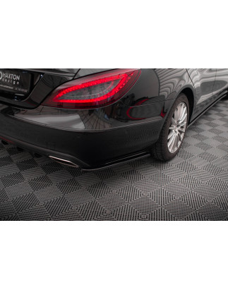 Splitters posteriori laterali Mercedes-Benz CLS C218 (Cod. M-ME-CLS-218F-RSD1G)