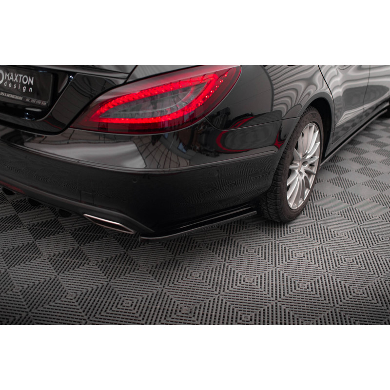 Splitters posteriori laterali Mercedes-Benz CLS C218 (Cod. M-ME-CLS-218F-RSD1G)