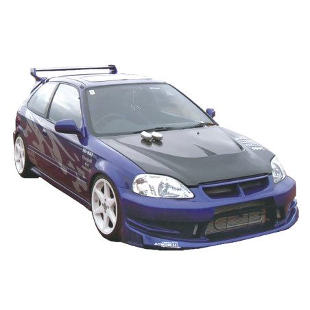 Paraurti anteriore Honda Civic 98 Dragon (Cod. O-FB107)