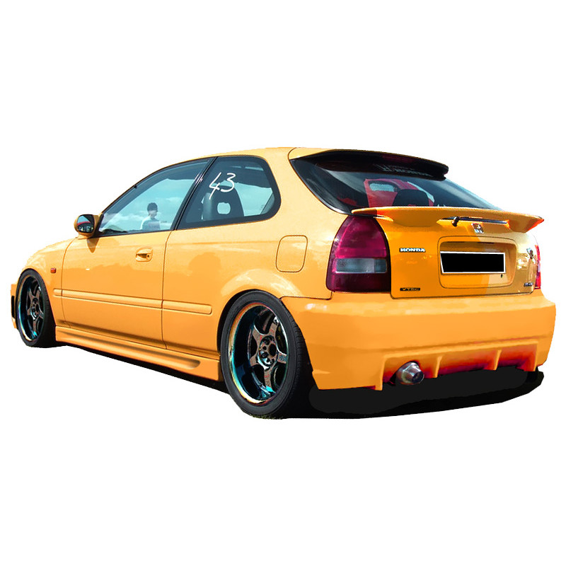 Paraurti posteriore Honda Civic 98 Hatchback Dragon (Cod. O-RB078)