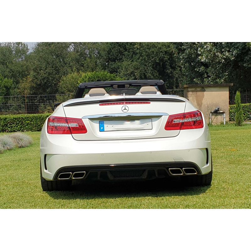 Paraurti posteriore Mercedes E-Class Cabrio Pre-facelift A207 (Wide Body) (Diffusore Incl.) (Cod. O-