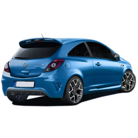 Paraurti posteriore Opel Corsa D OPC scarico regolare  (Cod. O-RB122)