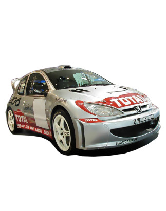Paraurti anteriore Peugeot 206 WRC Wide (Cod. O-FB182)