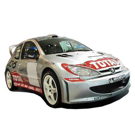 Paraurti anteriore Peugeot 206 WRC Wide (Cod. O-FB182)