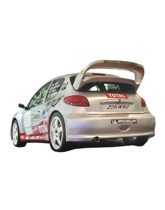 Paraurti posteriore Peugeot 206 WRC Wide (Cod. O-RB133)