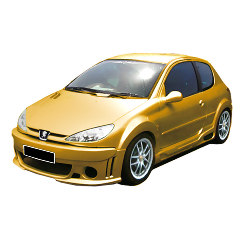 Paraurti anteriore Peugeot 206 Volverine Wide (Cod. O-FB186)