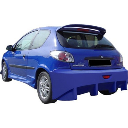 Paraurti posteriore Peugeot 206 Shark (Cod. O-RB247)