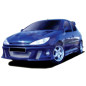 Paraurti anteriore Peugeot 206 (Cod. O-FB453)