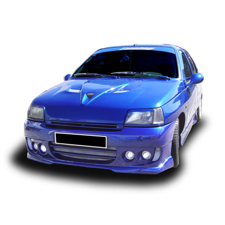 Paraurti anteriore Renault Clio 92 Thanos con faretti (Cod. O-FB223)