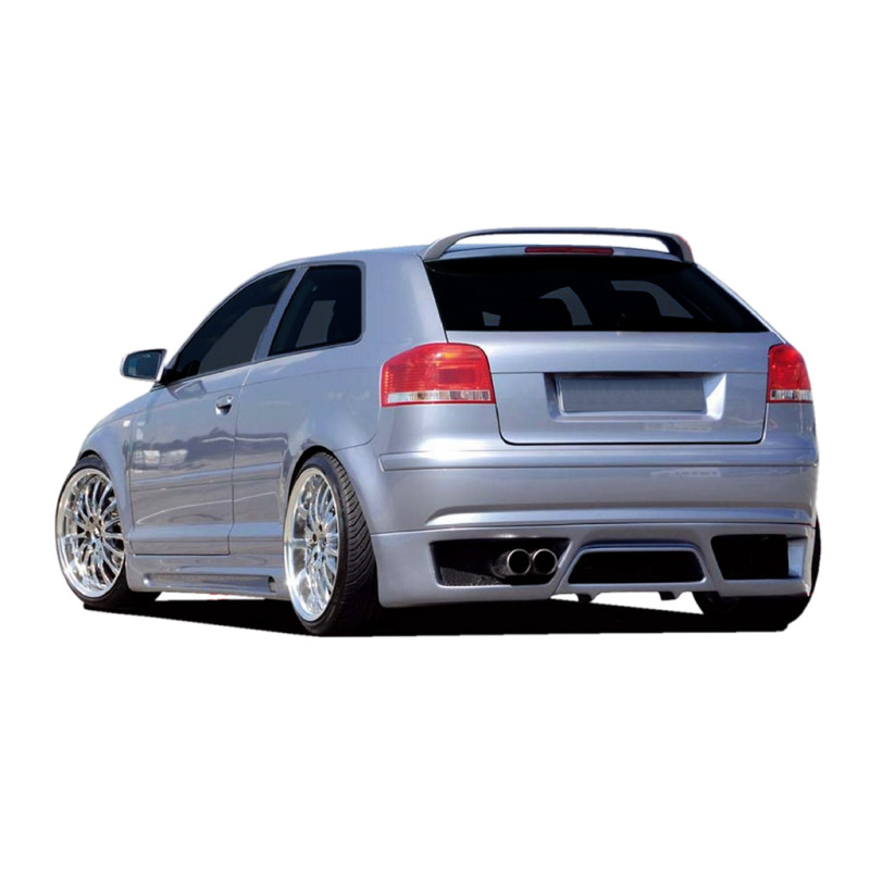 Sottoparaurti posteriore Audi A3 2003 Race (Cod. O-UBR002)