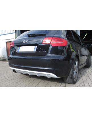 Diffusore posteriore Audi A3 8P sportback RS3 Type (Cod. O-UBR082)