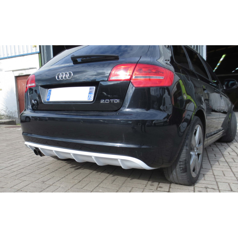 Diffusore posteriore Audi A3 8P sportback RS3 Type (Cod. O-UBR082)