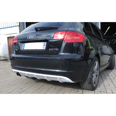 Diffusore posteriore Audi A3 8P sportback RS3 Type (Cod. O-UBR082)