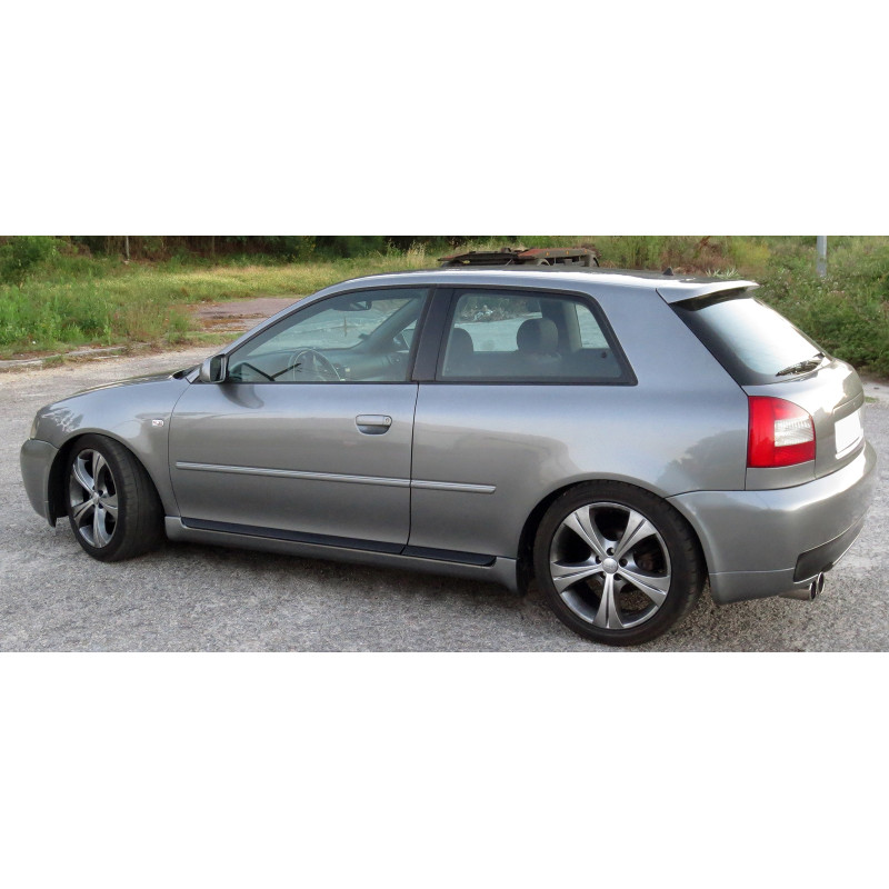 Minigonne laterali + 4 pezzi cornice modanatura porta Audi A3 8L S3 Type (Cod. O-SS384)