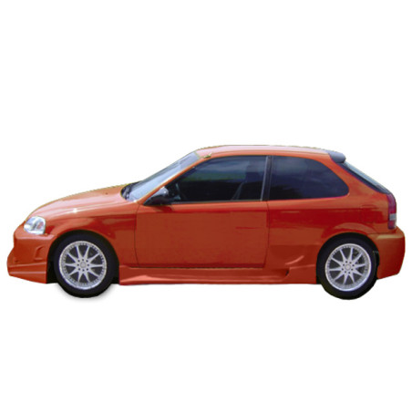 Minigonne Honda Civic 98 Hatchback Silver (Cod. O-SS059)