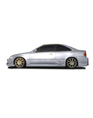 Minigonne Honda Civic 98 Coupe Silver (Cod. O-SS060)