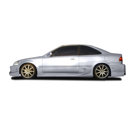 Minigonne Honda Civic 98 Coupe Silver (Cod. O-SS060)