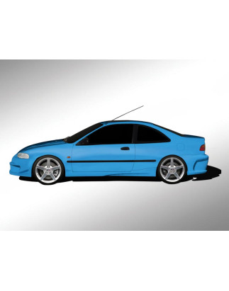 Minigonne Honda Civic Coupé 92-95 Demolition (Cod. O-SS328)