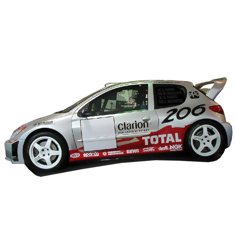 Minigonne Peugeot 206 WRC Wide (Cod. O-SS094)