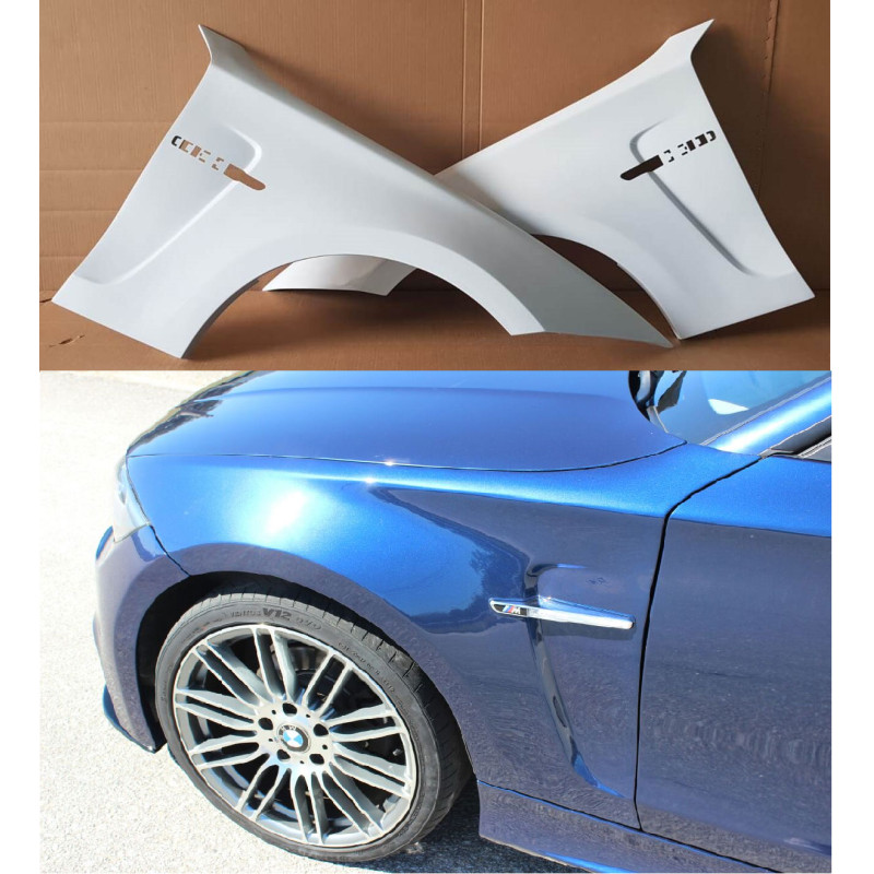Parafanghi anteriori bmw serie 1  (Cod. O-FF003)
