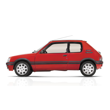 Parafanghi +modanature portiere Peugeot 205 3 porte GTI Look (Cod. O-WA001)