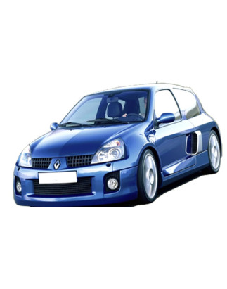 Parafanghi anteriori Renault Clio 2002 V6 Wide (Cod. O-WA022)