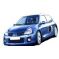 Parafanghi anteriori Renault Clio 2002 V6 Wide (Cod. O-WA022)