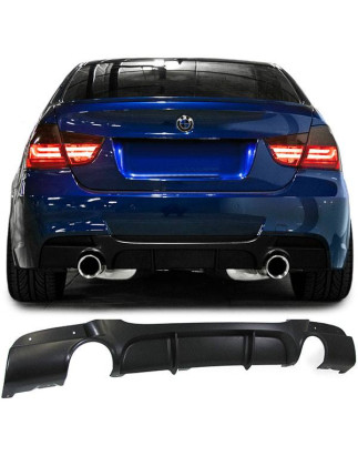 Diffusore posteriore BMW E90 Performance Pack M Double scarico (Cod. O-RD003)