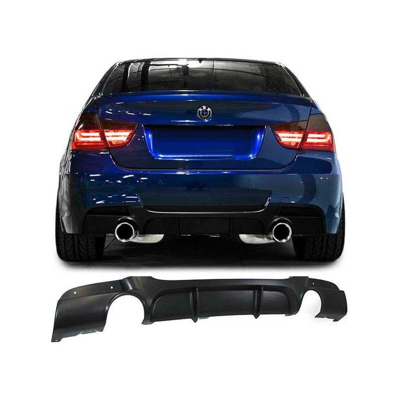 Diffusore posteriore BMW E90 Performance Pack M Double scarico (Cod. O-RD003)
