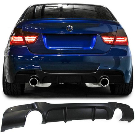 Diffusore posteriore BMW E90 Performance Pack M Double scarico (Cod. O-RD003)