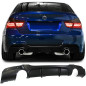 Diffusore posteriore BMW E90 Performance Pack M Double scarico (Cod. O-RD003)