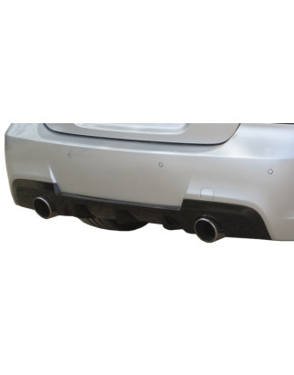 Diffusore posteriore BMW E90/E91/E92/E93 FR Style Double scarico single tip (Cod. O-RD010)