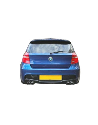 Diffusore posteriore BMW E81 quad scarico  (Cod. O-RD022)