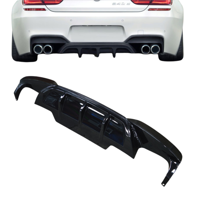Diffusore posteriore BMW 6 series F12 F13 F06 M6 Style (Cod. O-RD023)