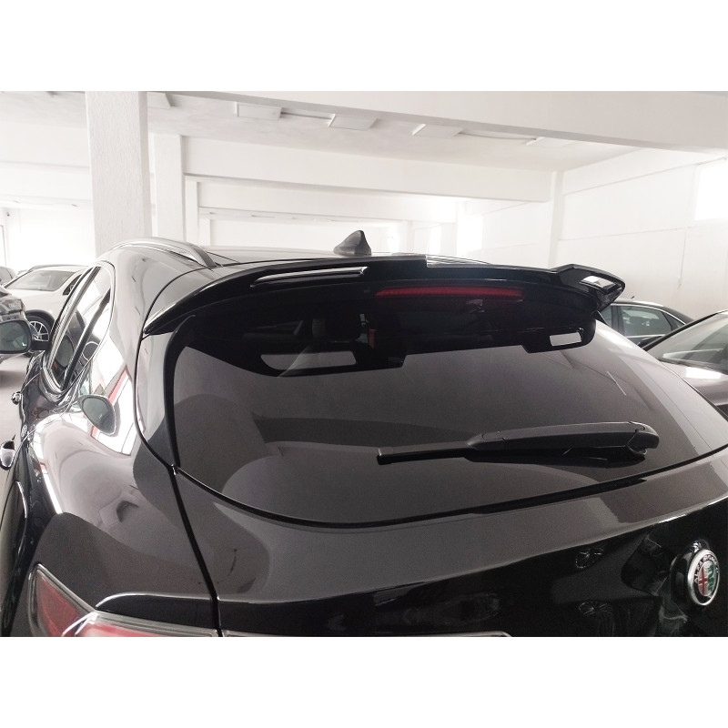 Spoiler sul tetto Alfa Romeo Stelvio Mk1 nero lucido (Cod. MDA-539L)