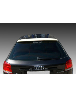 Spoiler sul tetto Audi A3 8P S3 Look (2003-2012) nero lucido (Cod. MDA-391L)