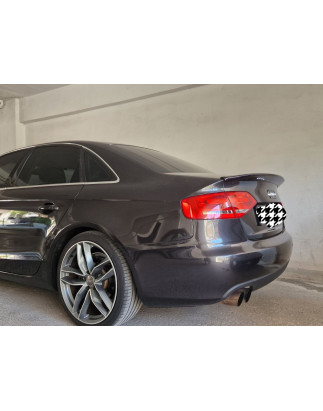 Spoiler per Audi A4 B8 (2008-2016) nero lucido (Cod. MDA-443L)