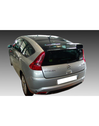 Spoiler bagagliaio doppio Citroen C4 Mk1 Coupé (2004-2010) nero lucido (Cod. MDA-278L)